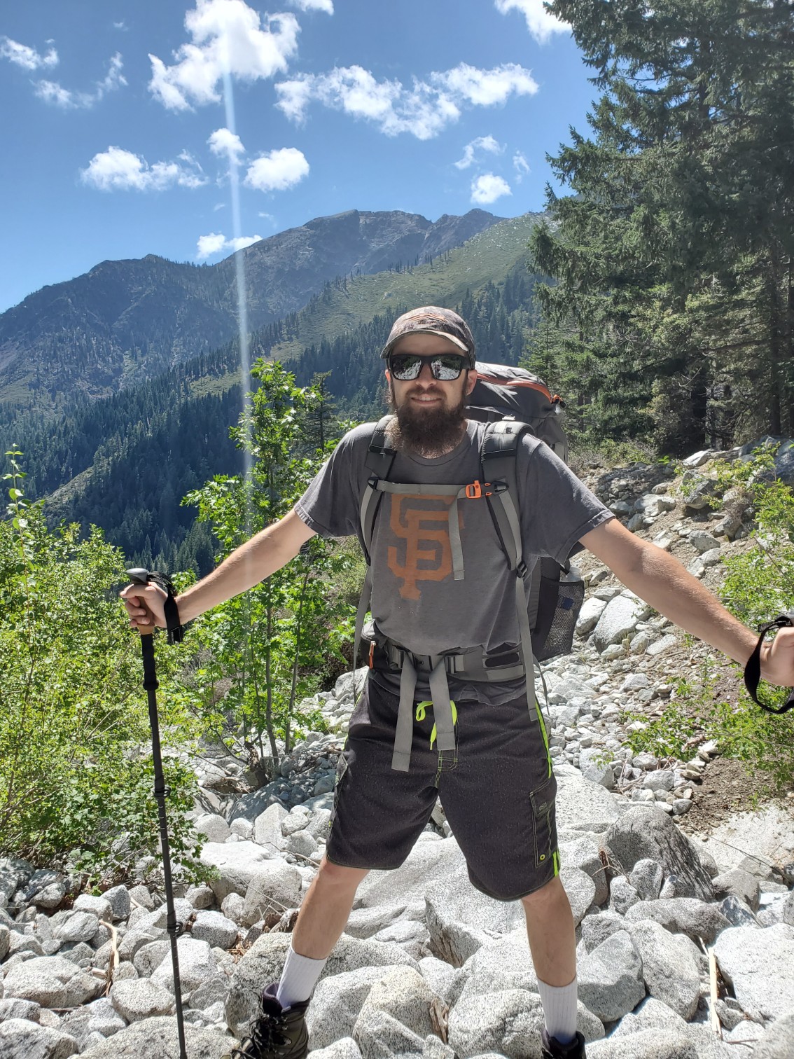Ryan Casey hiking